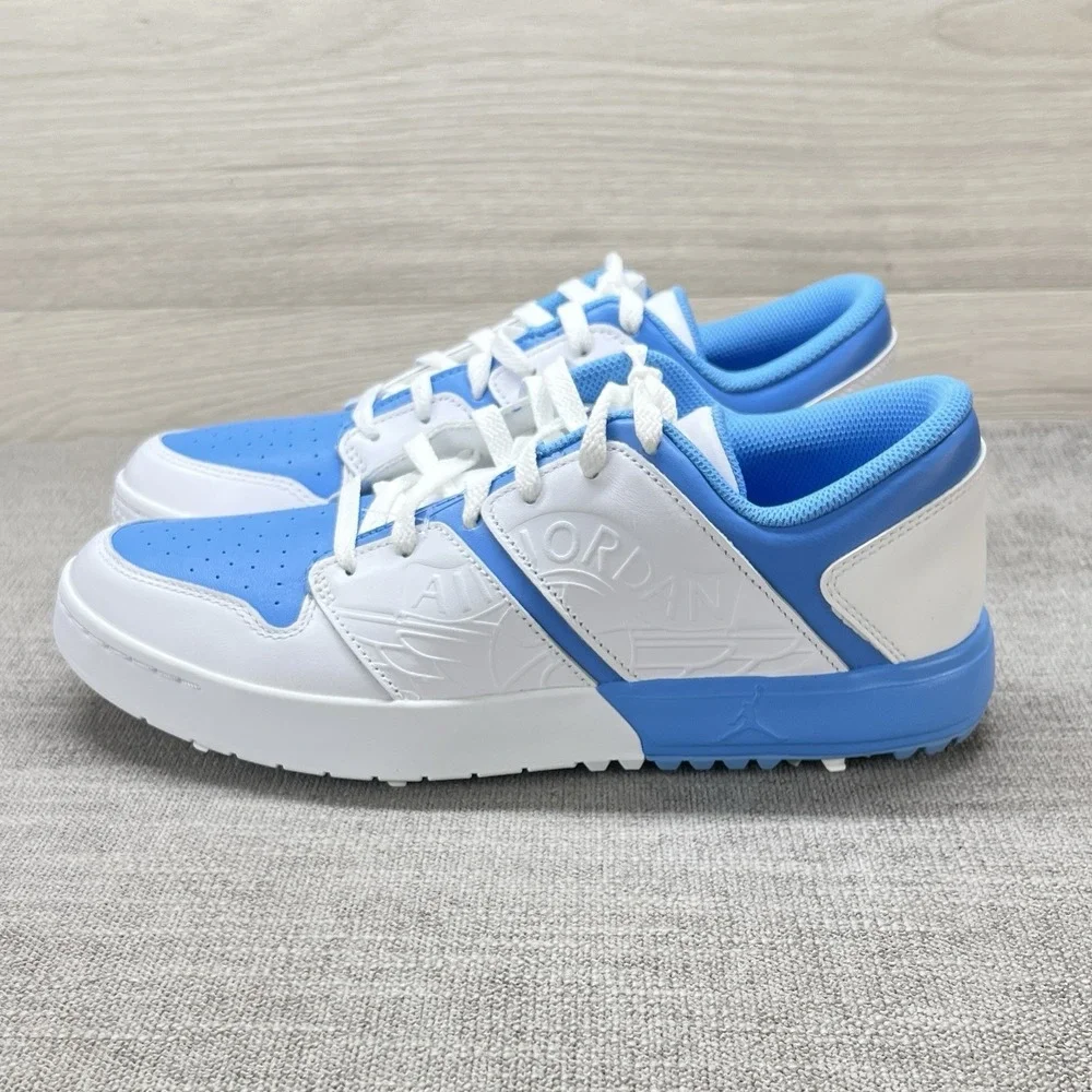 Jordan 1 Nu Retro Golf Shoes 'University Blue' FZ4153-101 Men's Size 10